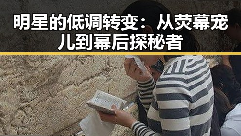 明星的低调转变：从荧幕宠儿到幕后探秘者
